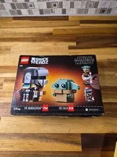 LEGO BrickHeadz Star Wars The Mandalorian & The Child Set 75317, 295pcs
