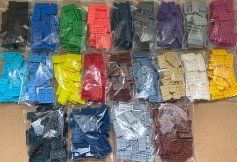 LEGO Part 3020 (2x4 Plate); Part 3795 (2x6 Plate); or Part 3034 (2x8 Plate) NEW