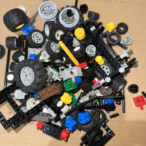 LEGO Tires Gray White Rims & Axles & Pull Back Motors Over 1 Pound Lot