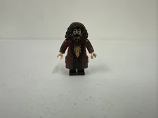 LEGO Rubeus Hagrid Minifigure Reddish Brown Topcoat w/ Buttons hp200 75958