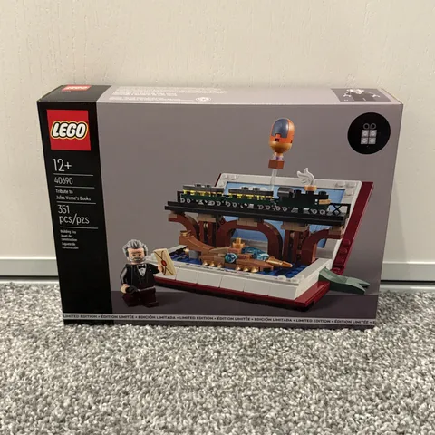 LEGO Tribute to Jules Verne's Books New/Sealed 40690 Retired Set Great Condition