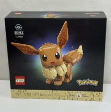 NEW Lego Pokemon Eevee 72151 587 Piece Building Set Sealed - Fast Shipping 🔥