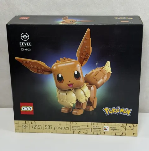 NEW Lego Pokemon Eevee 72151 587 Piece Building Set Sealed - Fast Shipping 🔥