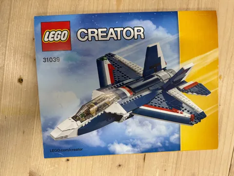 LEGO Creator 31039 Jet Plane Instruction Manual Booklet 3-in-1 Building Guide