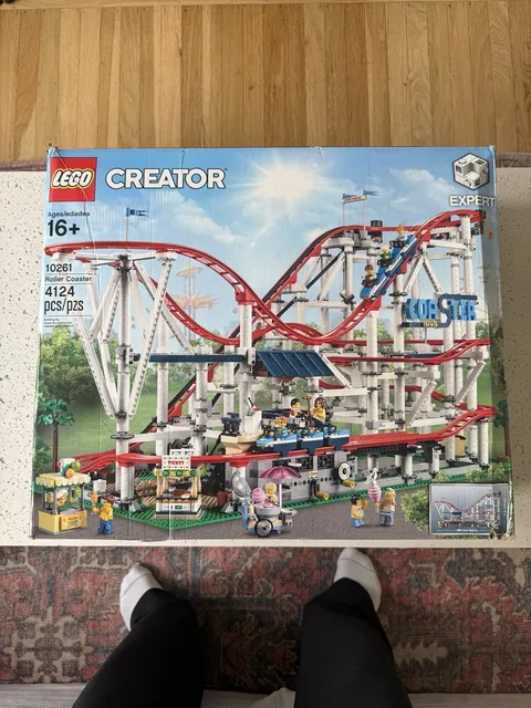 LEGO CREATOR: Roller Coaster (10261) Retired Sealed + Open Box, New See Descript