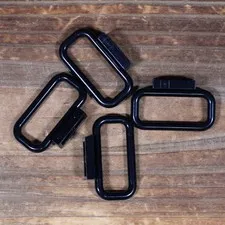 LEGO Part 6187 Black Bar 1 x 4 x 2 Qty Ladder Railing Fence 4 Pieces