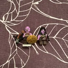 Lego Ninjago Gleck & Ginkle Minifigure Lot of 2 njo0621 njo0600