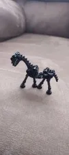  Lego Black SKELETON HORSE 