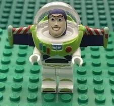 LEGO Toy Story Buzz Lightyear Minifigure 2010 RARE RETIRED+Wings & Helmet Dome