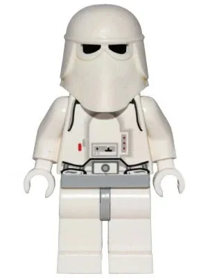 LEGO® Minifigure Star Wars sw0115 Snowtrooper Light Bluish Gray Hips White Hands