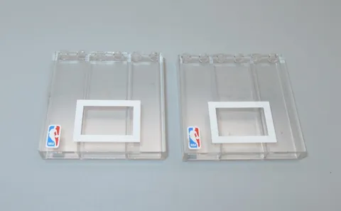 LEGO NBA Basketball backboard part Sports brick trans clear 3432 3433 3440 3428