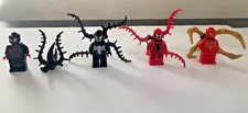 LEGO Marvel Spider-Man Symbiote Lot - Venom Carnage Miles Morales Iron Spider