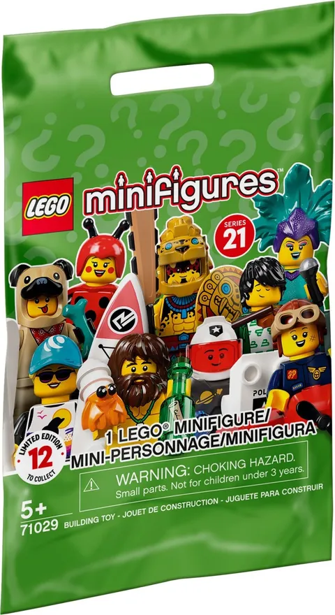 LEGO® Set 71029 - Minifigure, Series 21 (Complete Random Set of 1 Minifigure)