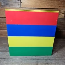 BOX-4-BLOX LEGO Building Block Storage Sorting Cube Stack of 4 Trays w Lid 10"