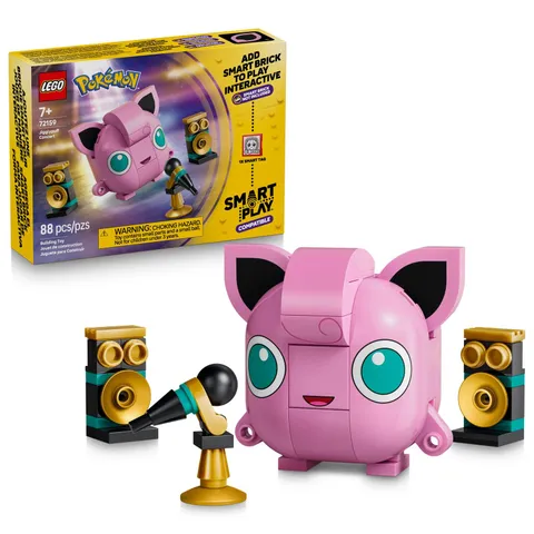 LEGO Pokémon SMART Play: Jigglypuff Concert 72159 Multicolor