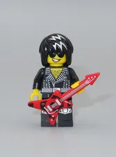 LEGO Rock Star Rocker red guitar  minifigure CMF Collectible Series 12