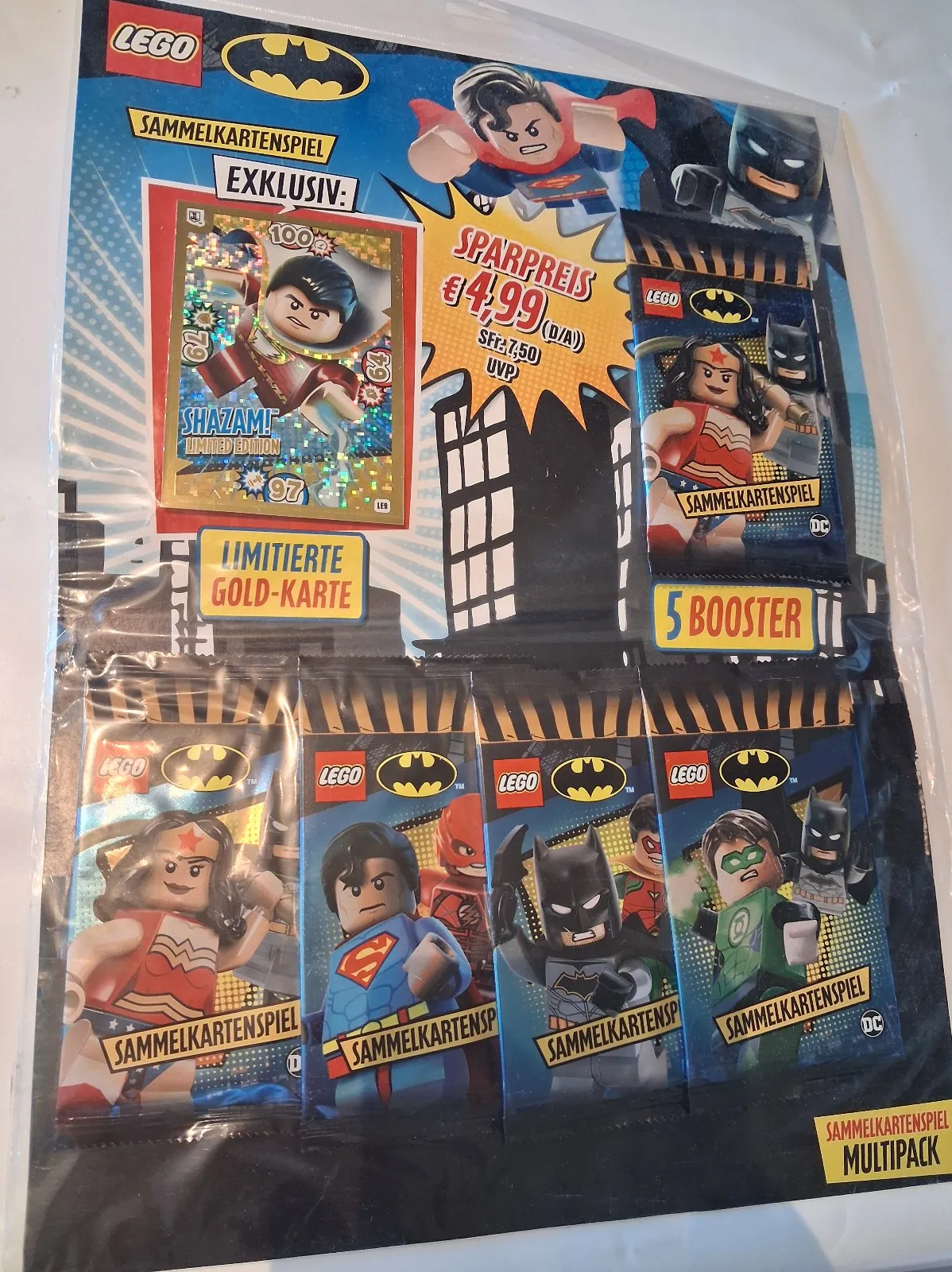 Batman Lego Trading Card Game Multipack, Unopened, Like New