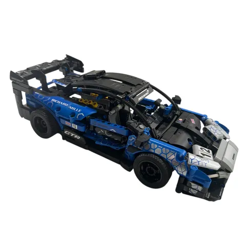 LEGO TECHNIC: McLaren Senna GTR blue  Incomplete