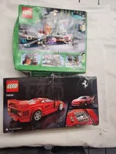  Lot of 2 Legos 21274 Minecraft & 76934 Supra MK4 & Ferrari F40 SEALED