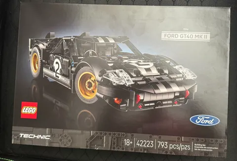 LEGO Technic 1966 Ford GT40 MKII Race Car Building Set for Adults - Collectible