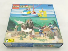 LEGO 6558 Shark Cage Cove MIB Sealed Bags NEW Vintage Town 90s Divers Original Box EOL