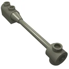 10x LEGO® Part 30359b - Bar 1 x 8 with Brick 1 x 2 Curved Top End