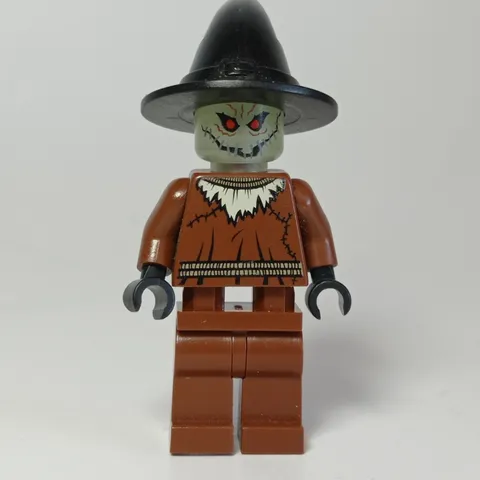 Lego Batman Scarectow Glow in the Dark Head Very Good Condition 
