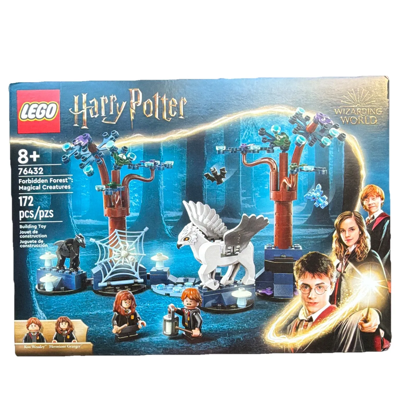 LEGO Harry Potter Forbidden Forest Magical Creatures 76432 172pc Glow Dark
