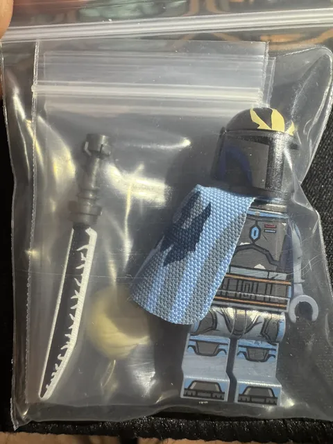 LEGO Star Wars Light Custom LC Pre Viszla CW Mandalorian Custom Minifigure