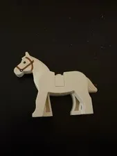 Lego White Horse Animal Figure Used Authentic Lego Piece