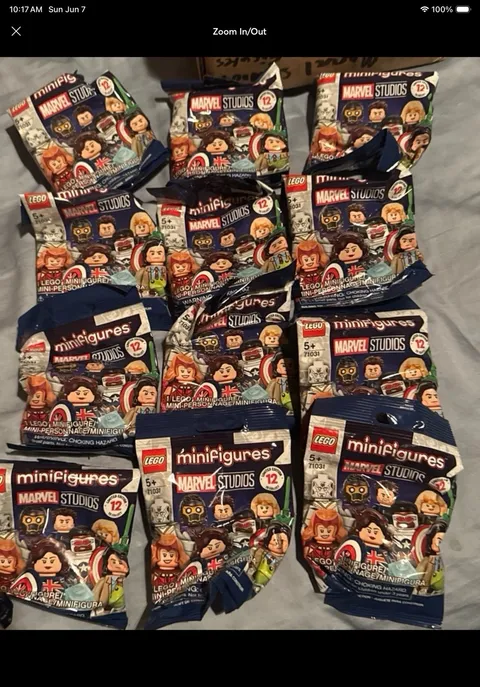 Lego 71031 Marvel Studios Minifigure Series 1 - 12 bag lot new unopened  Retired