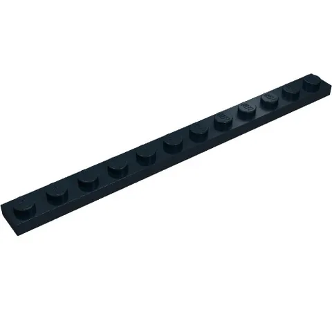10x LEGO® Part 60479 - Plate 1 x 12