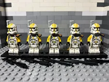 LEGO STAR WARS 327th Clone Trooper Lot of 5 w/ Long Blasters