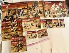 LEGO Desert Adventurers Lot - 2995 2996 5918 5919 5928 5938 5948 5958 5978 5988