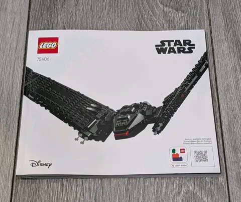 LEGO Star Wars Instruction Manual 75406 KYLO REN'S COMMAND SHUTTLE