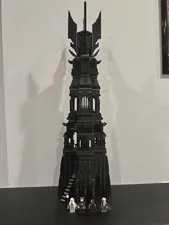 Lego LOTR Tower Of Orthanc (Set 10237; No Grima Wormtongue; 99% Complete)