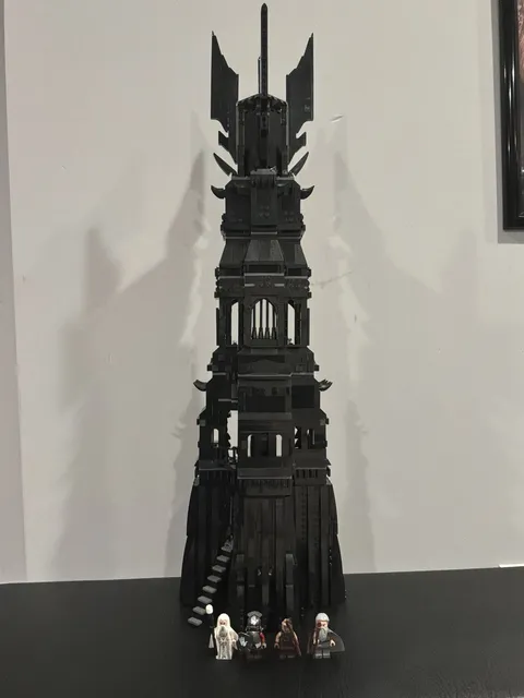 Lego LOTR Tower Of Orthanc (Set 10237; No Grima Wormtongue; 99% Complete)