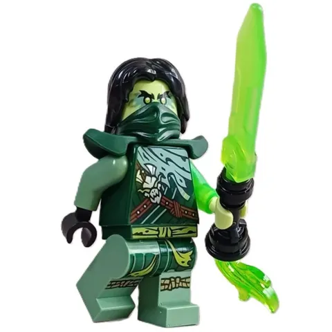 new LEGO NINJAGO Dragons Rising Season 3 Minifig - Morro with shoulder armor