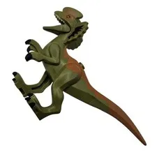Lego Animal Land Dinosaur Dilophosaurus Olive Green 75934