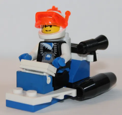 1994 Space Ice Planet 2002 Lego set #1711 Ice Planet Scooter 100% complete!
