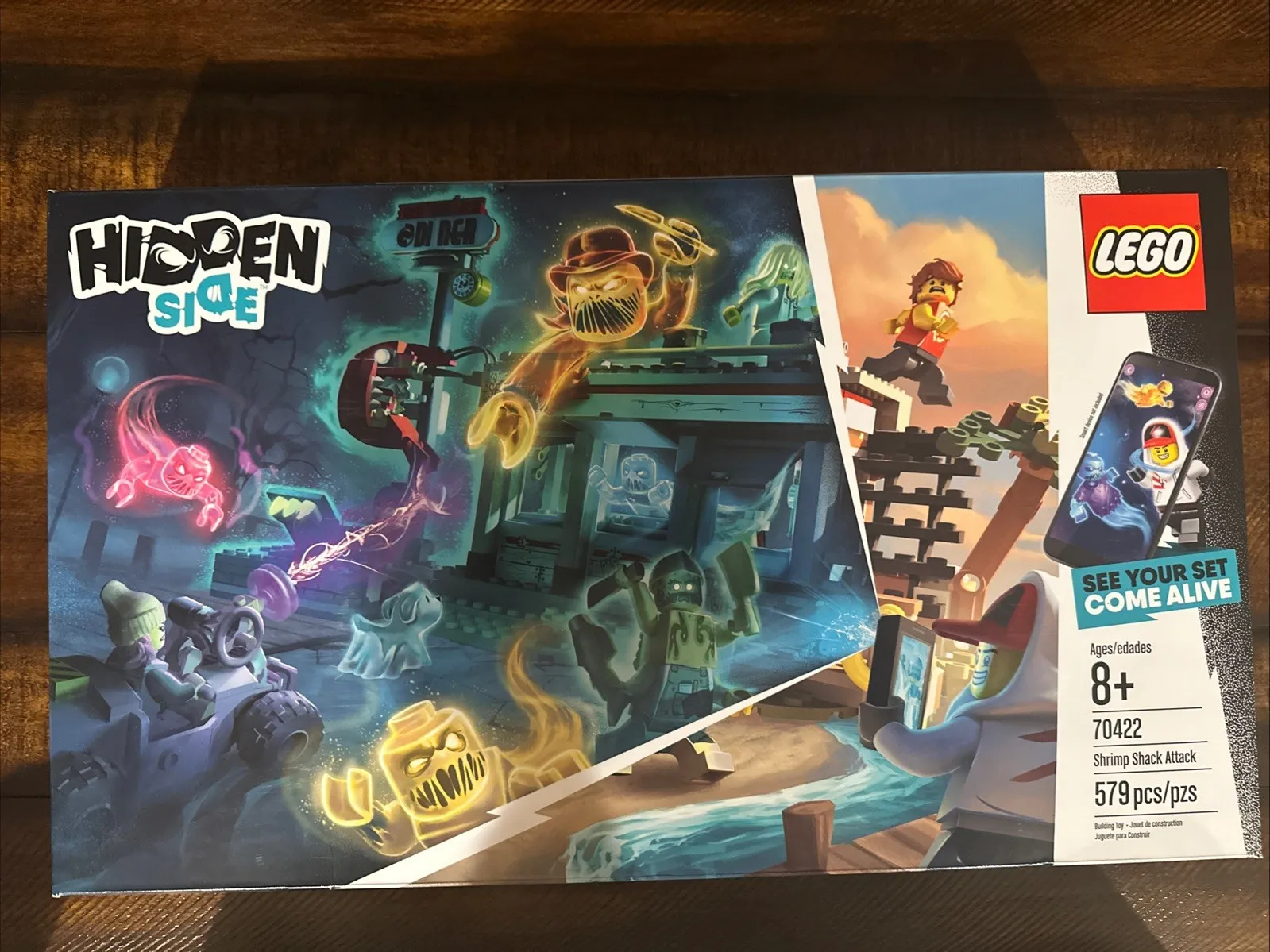 LEGO HIDDEN SIDE: Shrimp Shack Attack (70422) NIB Factory Sealed 100% Authentic