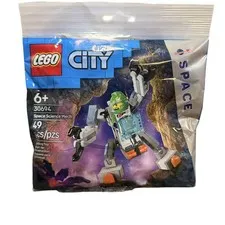 LEGO City Space Science Mech 30694 49pcs 6+ Building Toy Set New Robot Polybag