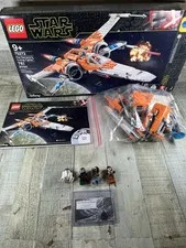 LEGO Star Wars: Poe Dameron's X-wing Fighter 75273 99.9% Complete with Minifigs