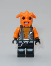 LEGO Space Police Alien Kranxx orange minifigure 5970 5974