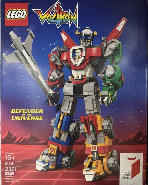 LEGO Ideas Voltron 21311 Licensed 2321 pcs 16+ Box Brick Separator