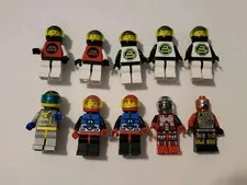 Lego Space Minifigure Lot Of 10