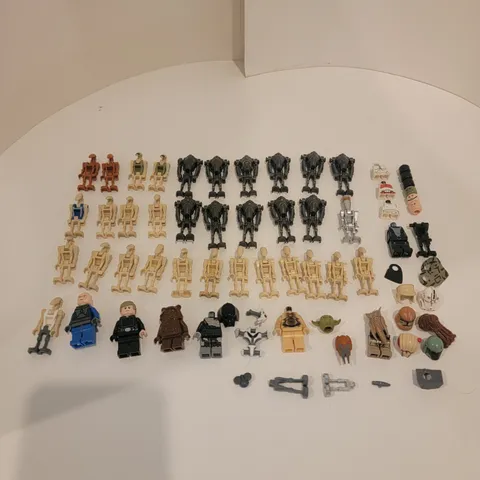 Huge Star Wars Lego Lot! - 36 Minifigures (Rare Figs) Jedi, Clones, And More