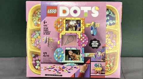 LEGO DOTS Sealed Set Box 41956 Ice Cream Picture Frames And Bracelet