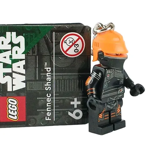 LEGO® Star Wars Fennec Shand Minifigure™ Key Ring w Chain Part 854245 Key Chain