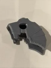 Lego Horse Battle Helmet #89525 Flat Silver Stud On Top 3 Neck Plates (Unicorn)